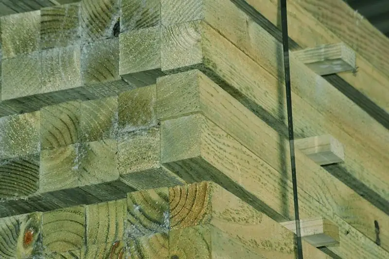 Madera impregnada